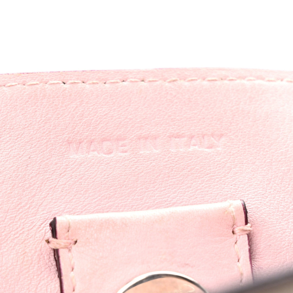 Metallic Bullcalf Medium Diorissimo Bag Champagne
