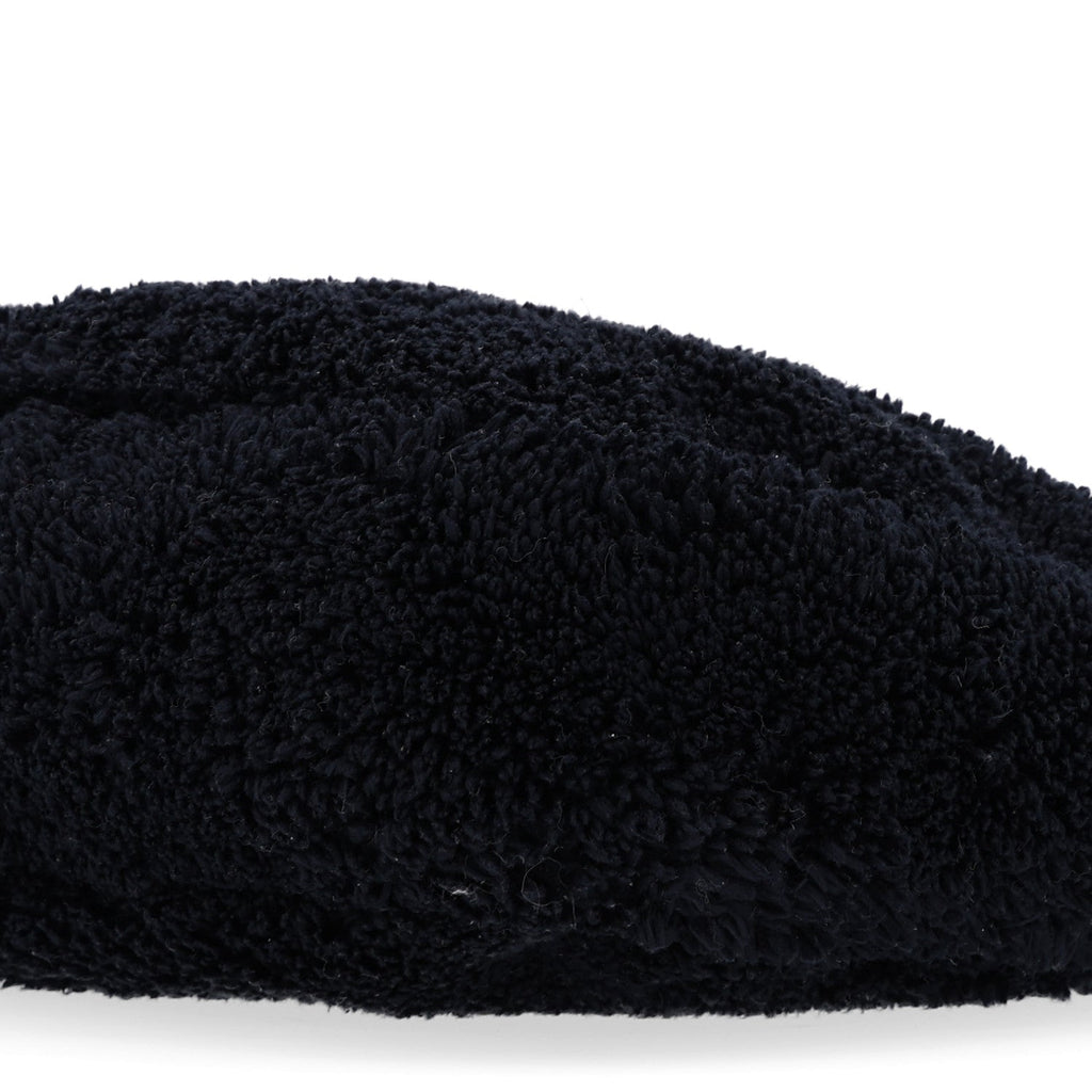 Terry Cloth Mini Re-Edition 2000 Bag Black White