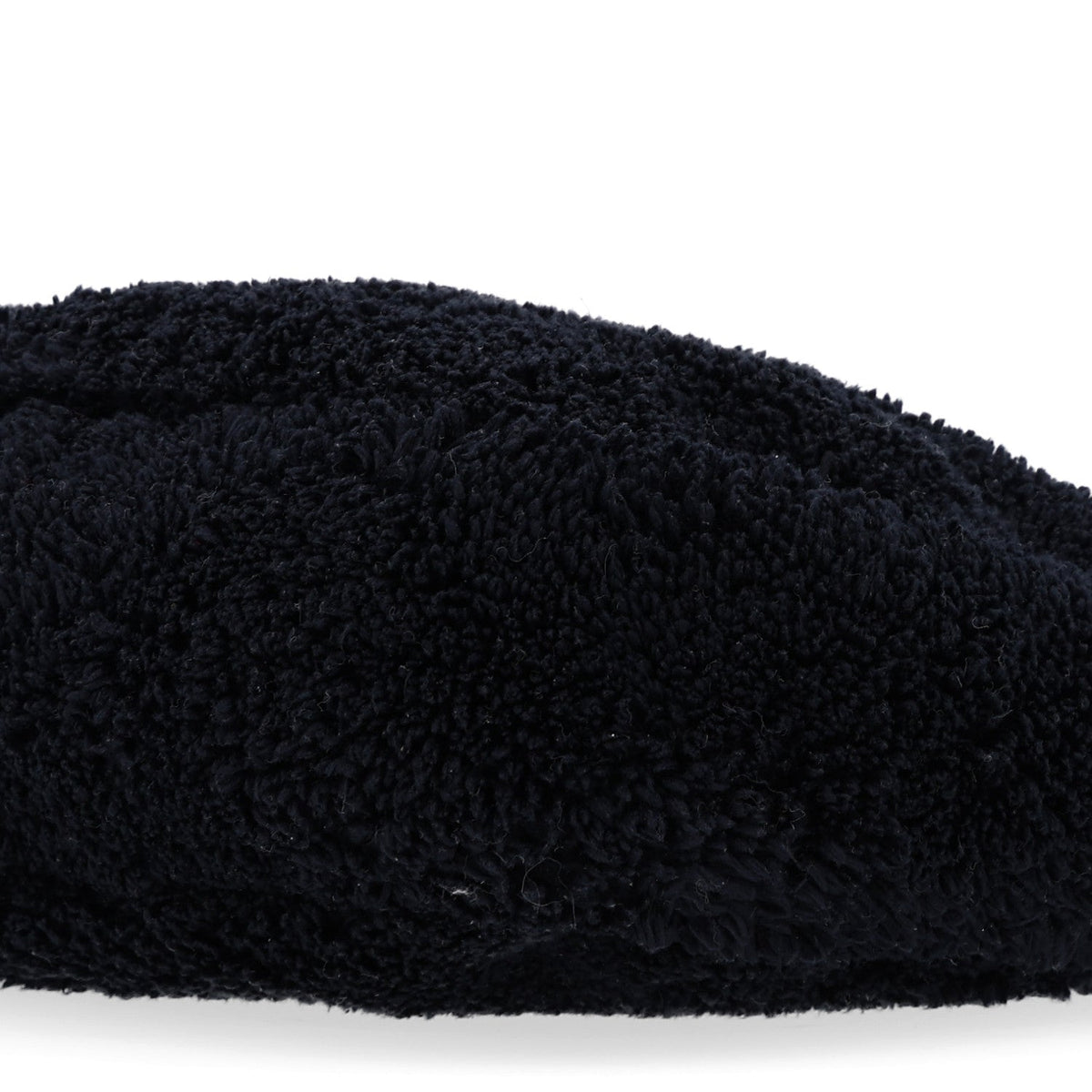 Terry Cloth Mini Re-Edition 2000 Bag Black White