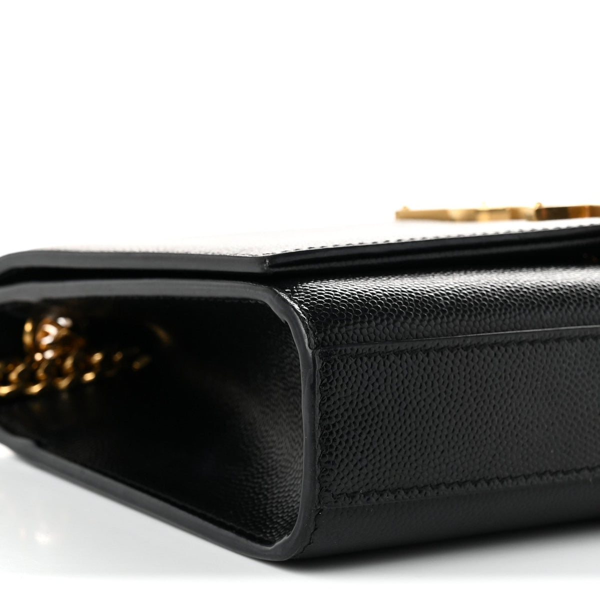 Grain De Poudre Small Classic Monogram Kate Tassel Satchel Black