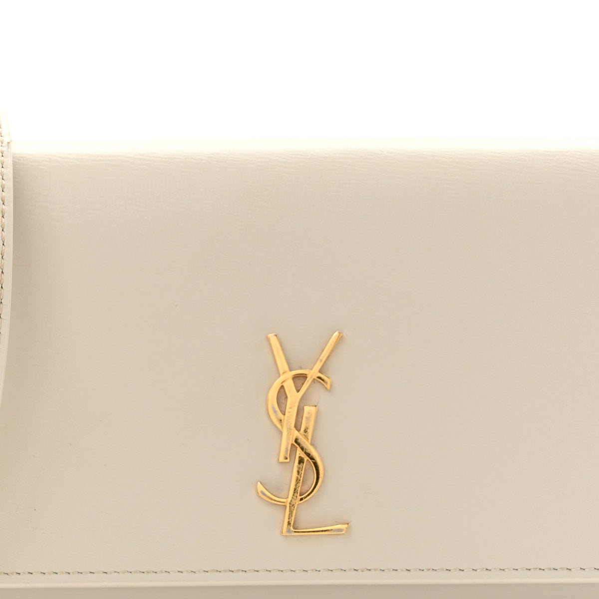 Smooth Calfskin Monogram Phone Holder Crossbody Crema Soft