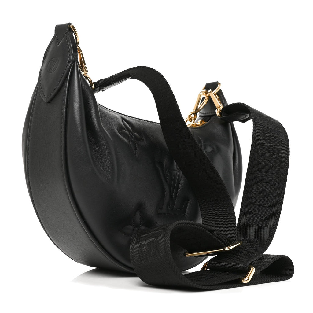Calfskin Bubblegram Over The Moon Black