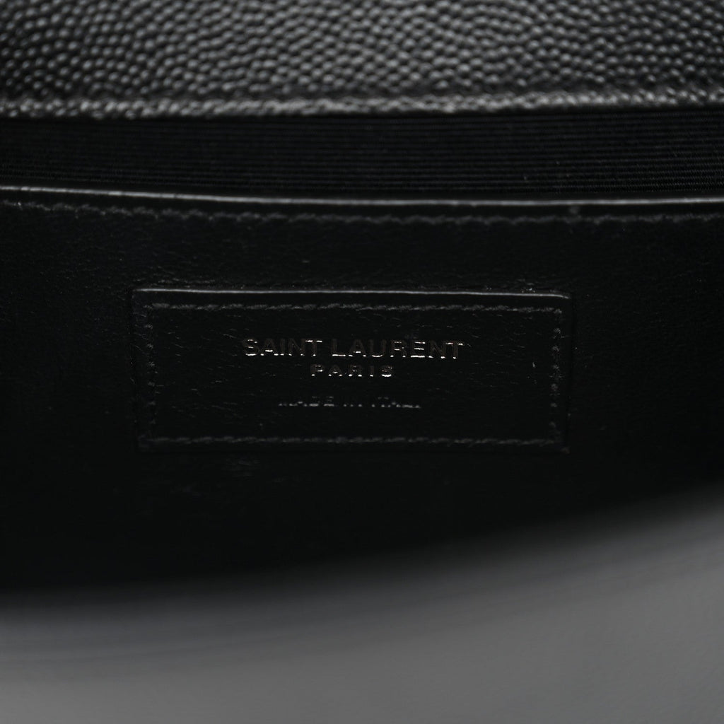 Grain De Poudre Small Monogram Monochrome Kate Satchel Black