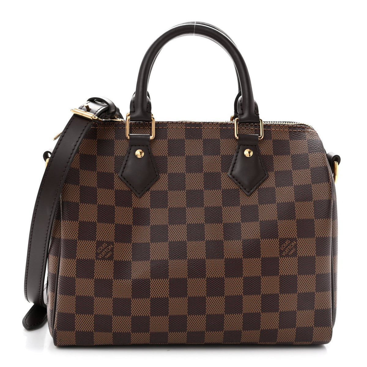 Damier Ebene Speedy Bandouliere 25
