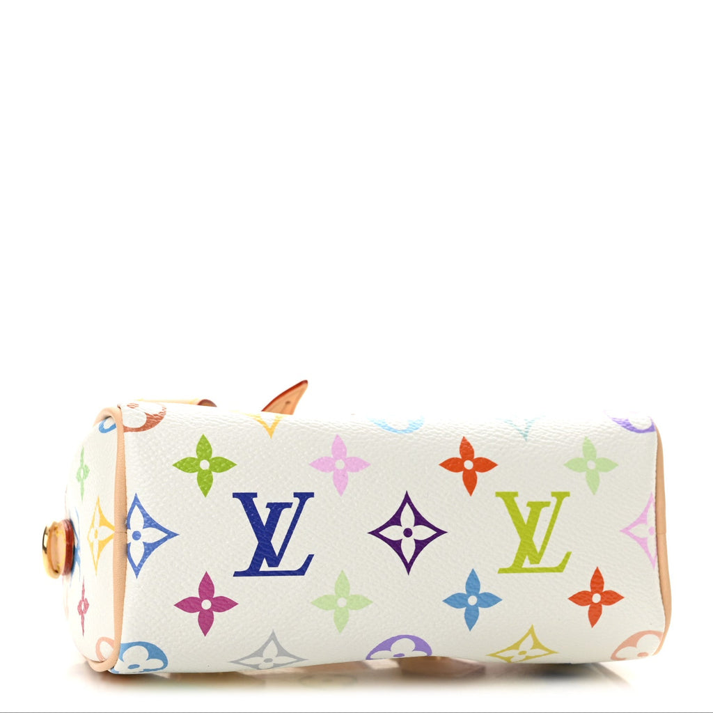 LV X TM Monogram Multicolor Nano Speedy White