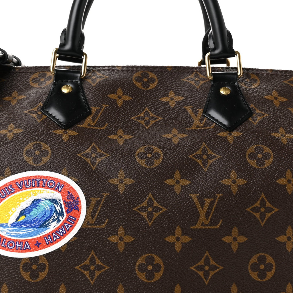 Monogram My World Tour Speedy Bandouliere 30 Black