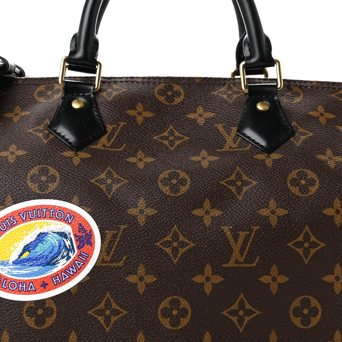 Monogram My World Tour Speedy Bandouliere 30 Black