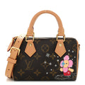 Monogram Vivienne Ice Skating Nano Speedy Bandouliere Pink