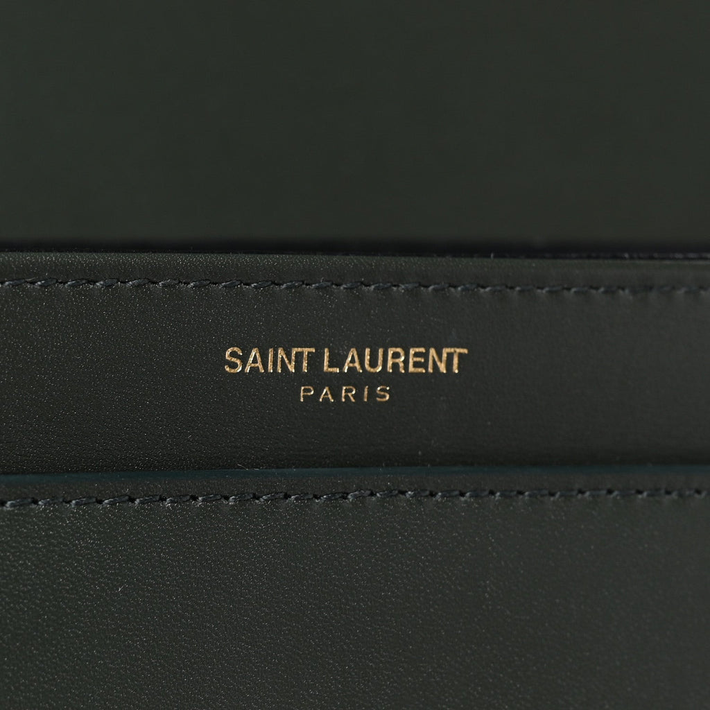Box Calfskin Monogram Medium Solferino Satchel Vert Fonce