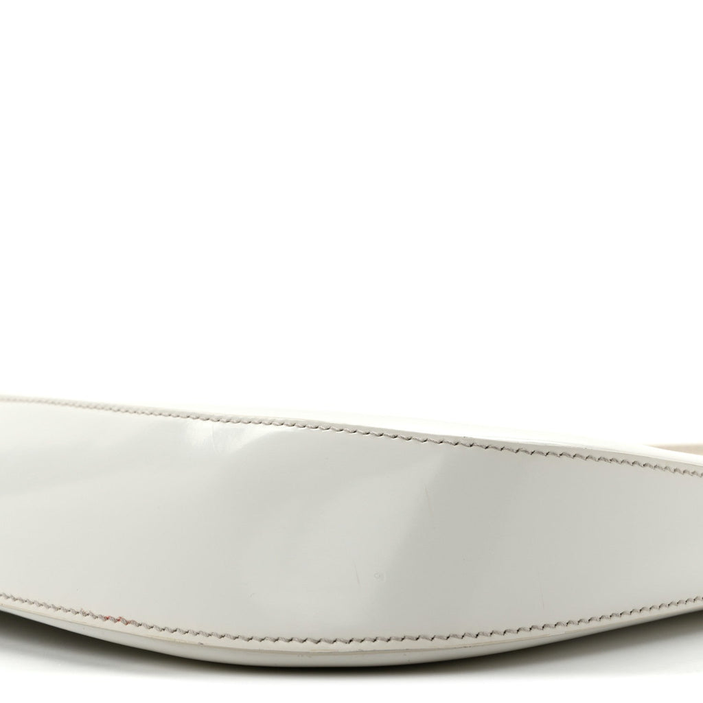 Spazzolato Cleo Shoulder Bag White