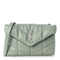 Lambskin Quilted Toy Loulou Puffer Monogram Chain Satchel Mint